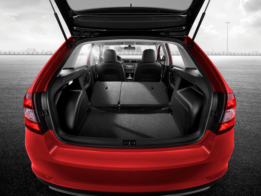 Багажник Skoda Rapid Spaceback 2017 года  (CN) (фото 8 из 10)